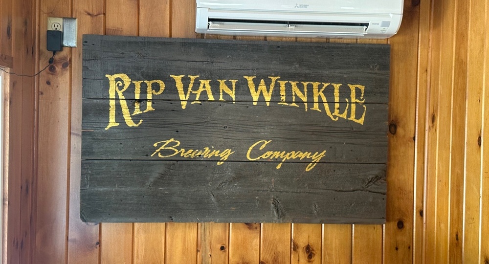 Rip Van Winkle Brewery - sign